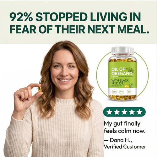 Oregis Wild Oregano + Black Seed Oil Softgels